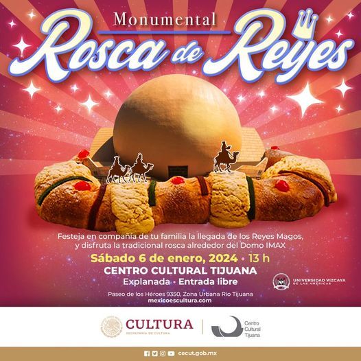 Rosca de Reyes Espectáculos Tijuana Elfest mx