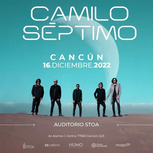 Camilo Septimo Conciertos Cancun Elfest.mx