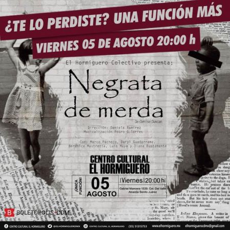 Espectáculo: "NEGRATA DE MERDA"