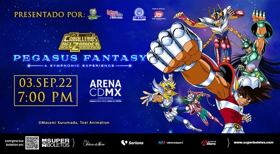 "Los Caballeros del Zodiaco Pegasus Fantasy, A Symphonic Experience