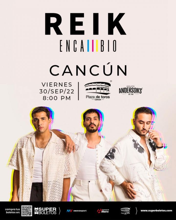 REIK Conciertos Cancun Elfest.mx