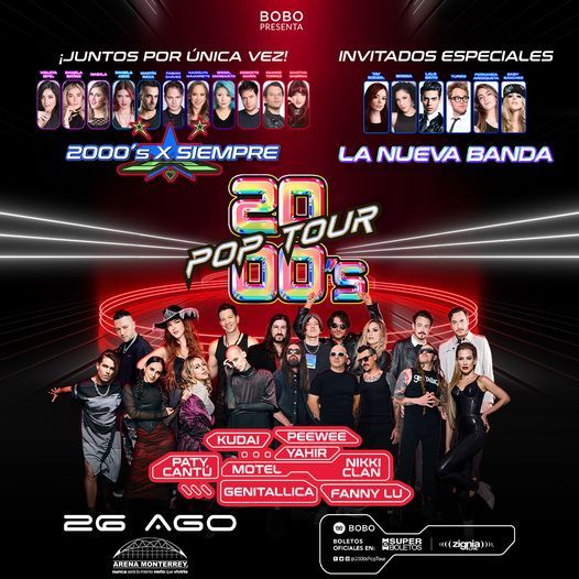 S Pop Tour Fiestas Monterrey Elfest Mx