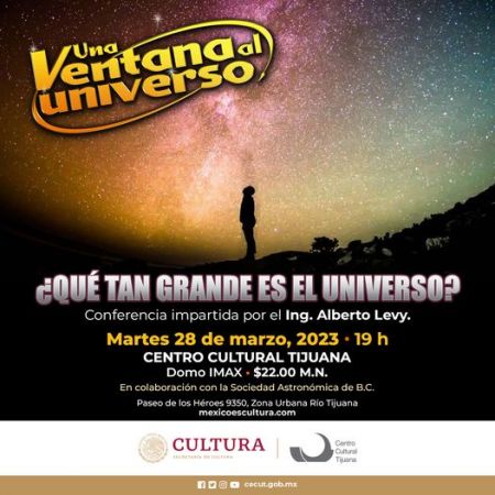 Conferencia: "¿Qué tan grande es el universo?"