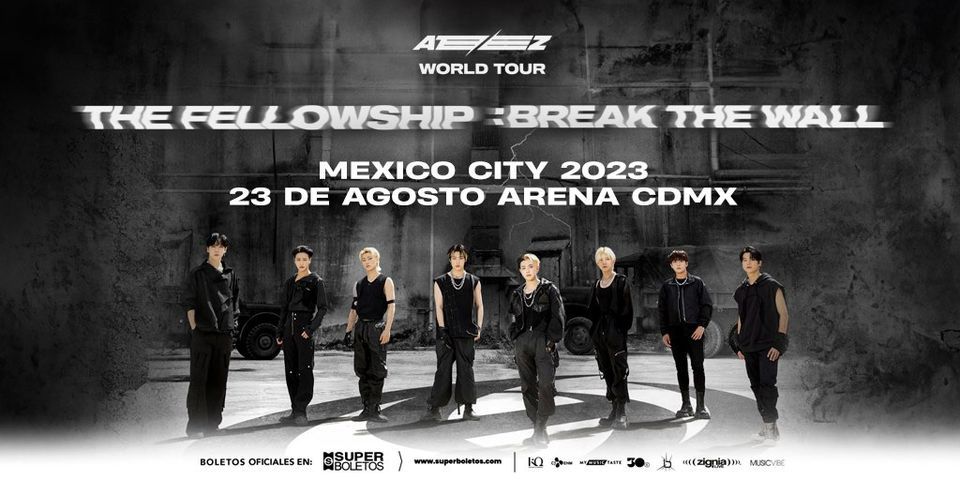 Ateez Conciertos Ciudad De Mexico Elfestmx