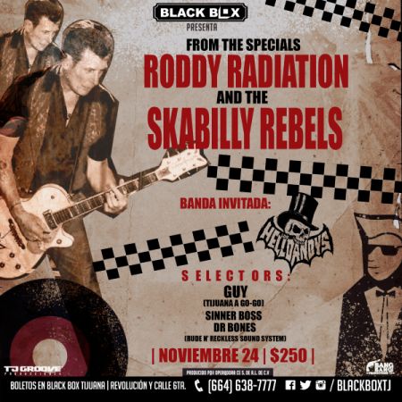 Roddy Radiation and Skabilly Rebels + Invitados