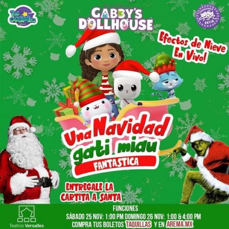 Gabbys Dollhouse Una Navidad Fantástica