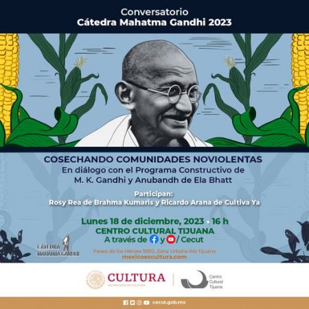 Conversatorio Cátedra Mahatma Gandhi 2023