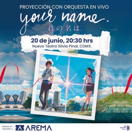 Your Name Proyección con orquesta en vivo