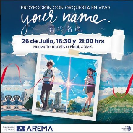 Your Name Proyección con orquesta en vivo