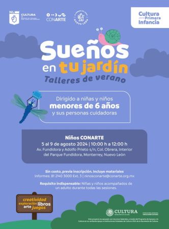 Sueños en tu jardín | Talleres de verano