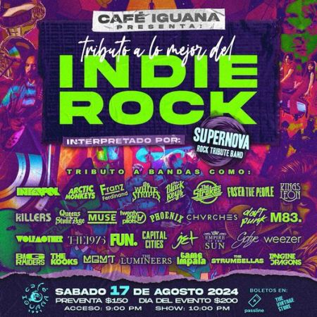 Tribute: INDIE ROCK NIGHT