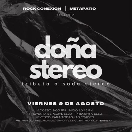 DOÑA STEREO: TRIBUTE TO SODA STEREO: TRIBUTE TO GUSTAVO CERATI