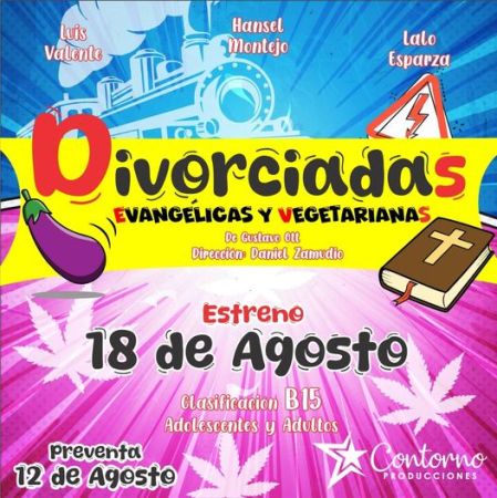 DIVORCIADAS EVANGELICAS Y VEGETARIANAS de Gustavo Ott