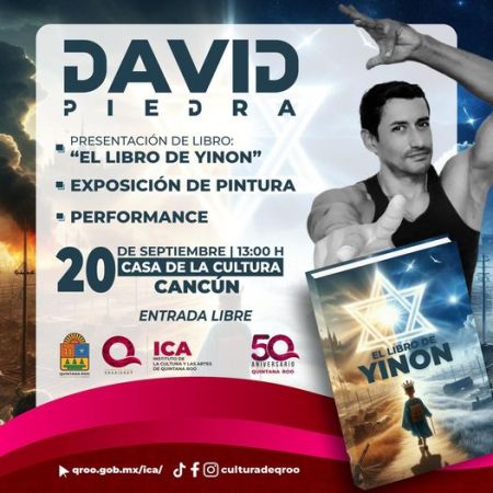 David Piedra: presentación del libro de "YINON"