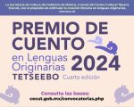 Premio de Cuentos en Lenguas Originarias Tetseebo 2024