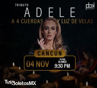 Tributo a Adele "A 4 cuerdas y luz de Velas"