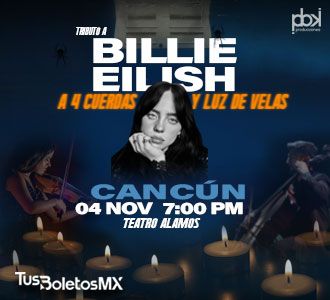 Tributo a Billie Eilish "A 4 cuerdas y luz de Velas"