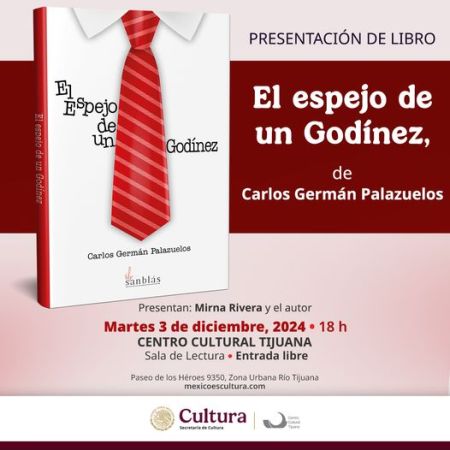 Book presentation The mirror of a godínez, by Carlos Germán Palazuelos