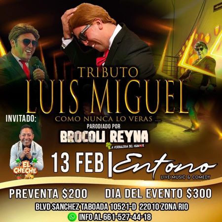 Tributo a Luis Miguel por Brocoli Reyna