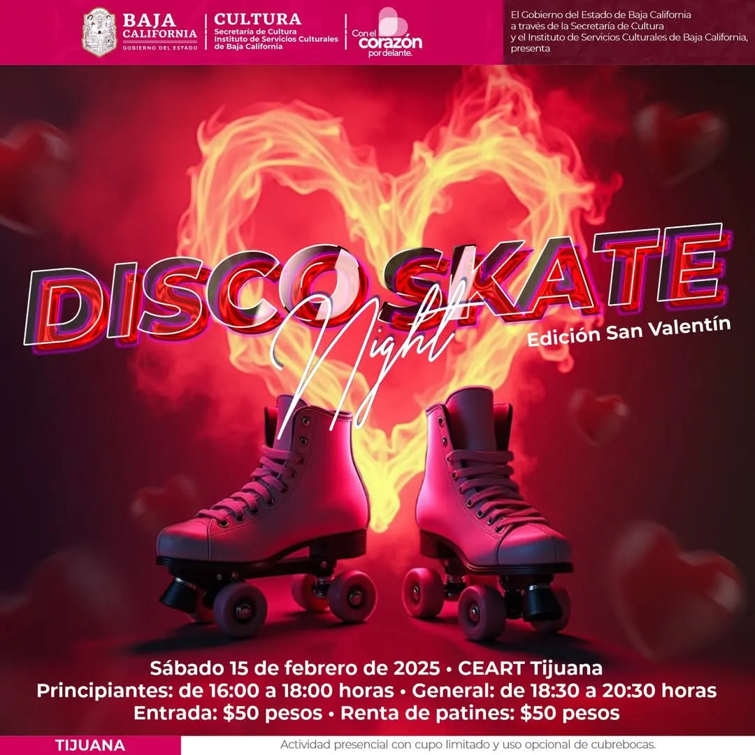 Disco Skate Night Valentine's Day Edition