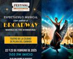 Broadway-themed musical show in Playa del Carmen