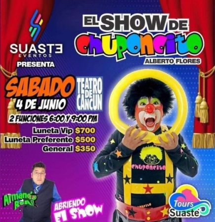 Chuponcito: show de comedia